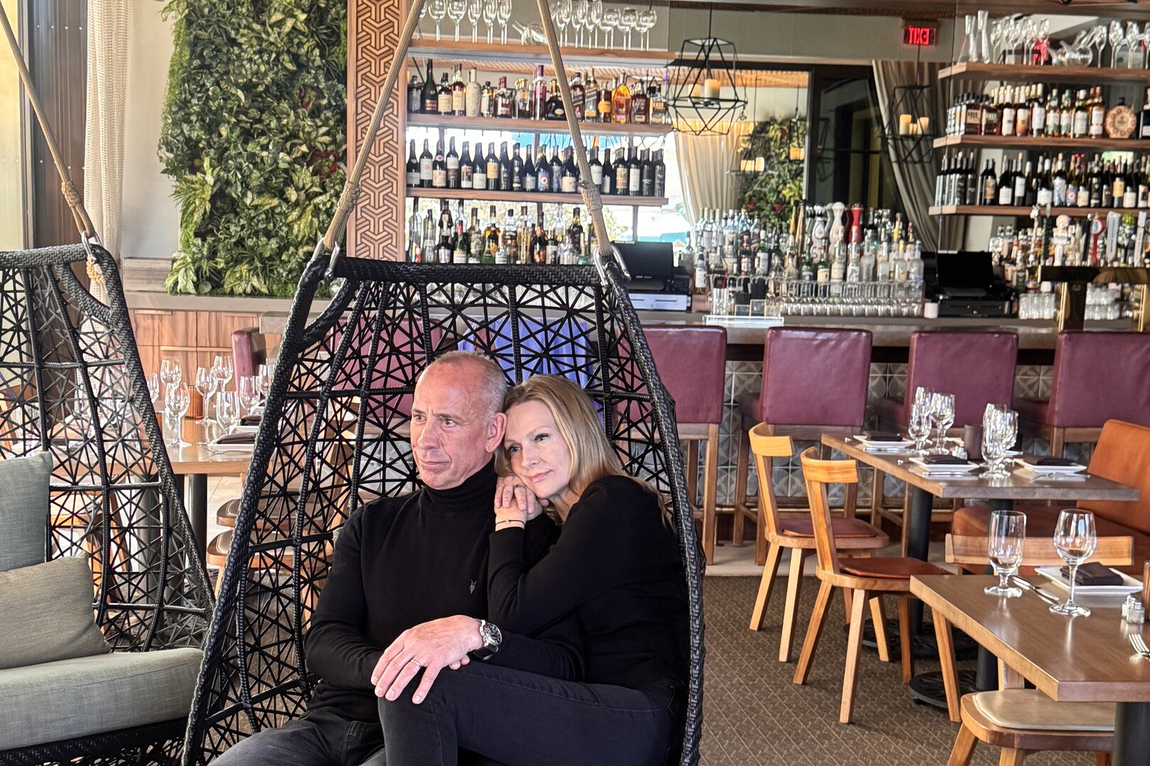 Michael Morton & Jenna Morton at La Cave, Wynn Las Vegas